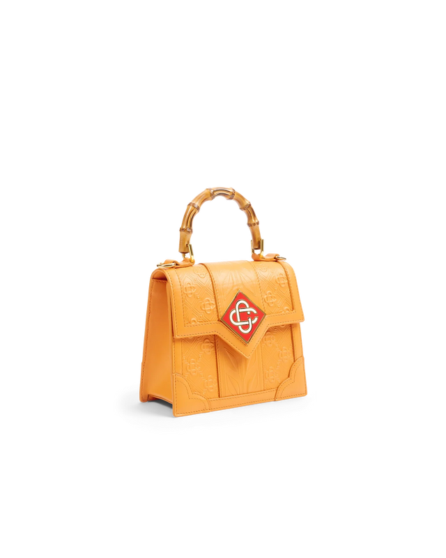 Casablanca Orange Mini Jeanne Bag | Casablanca Paris