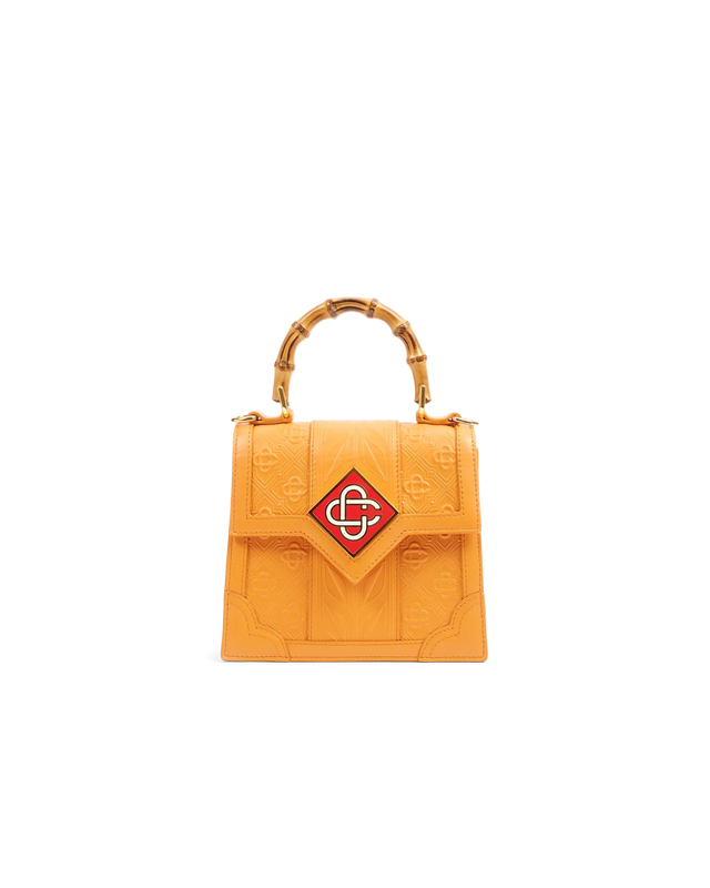 casablanca Orange Mini Jeanne Bag | Casablanca Paris