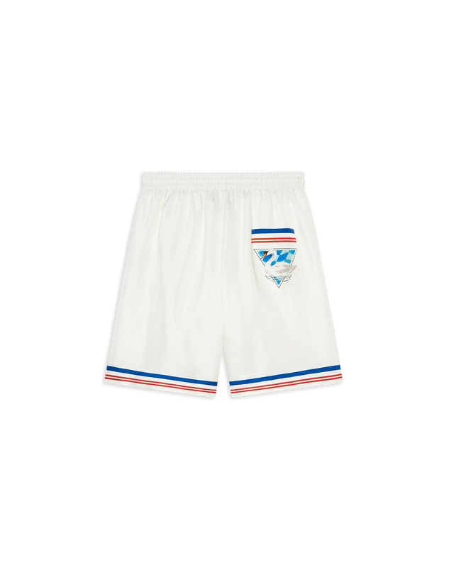 Casablanca Casablanca Par Avion Silk Shorts | Casablanca Paris