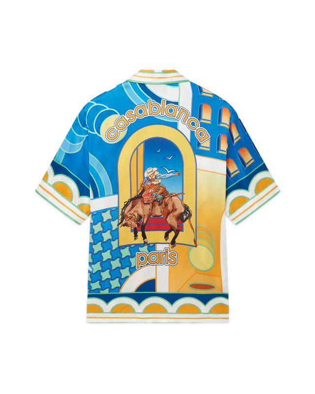 Casablanca Paysage Silk Shirt | Casablanca Paris