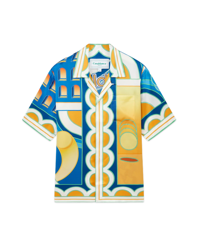 casablanca Paysage Silk Shirt | Casablanca Paris