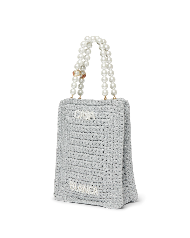 Casablanca Pearl Mini Crochet Bag | Casablanca Paris