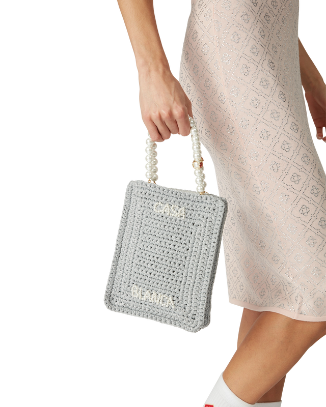 Casablanca Pearl Mini Crochet Bag | Casablanca Paris