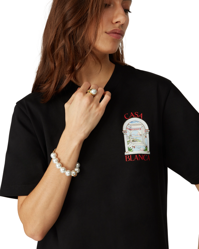 Casablanca Pearl Signet Ring | Casablanca Paris