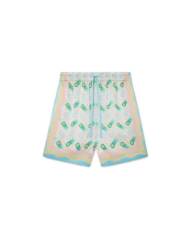 casablanca Ping Pong Silk Shorts | Casablanca Paris