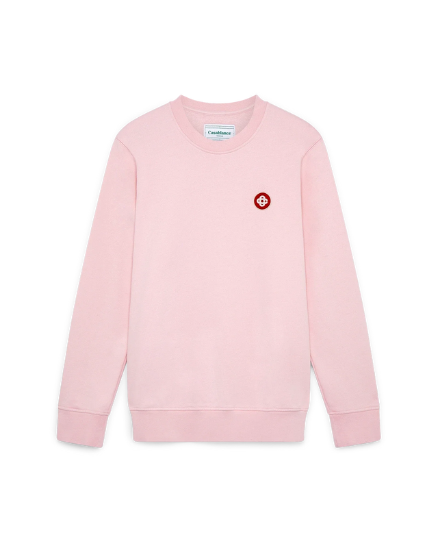 casablanca Pink Logo Patch Sweatshirt– Casablanca