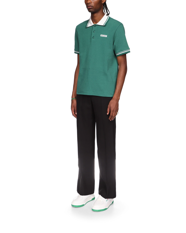 Casablanca Pique Polo Shirt | Casablanca Paris