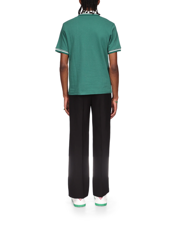 Casablanca Pique Polo Shirt | Casablanca Paris