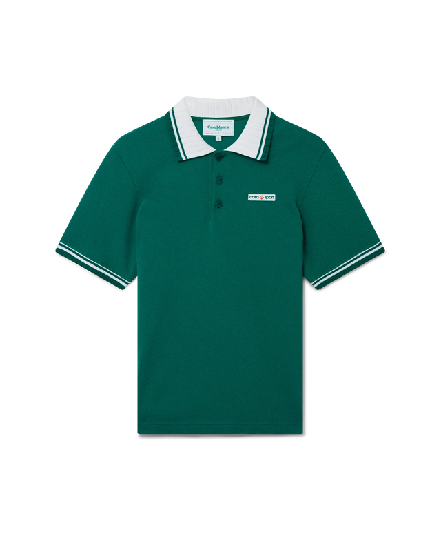 casablanca Pique Polo Shirt | Casablanca Paris