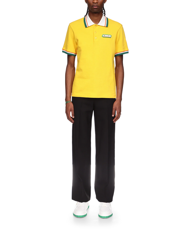 Casablanca Pique Polo Shirt | Casablanca Paris