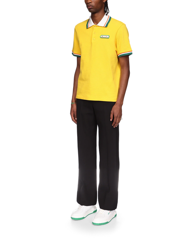 Casablanca Pique Polo Shirt | Casablanca Paris