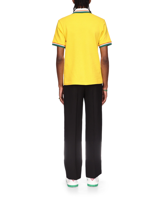 Casablanca Pique Polo Shirt | Casablanca Paris