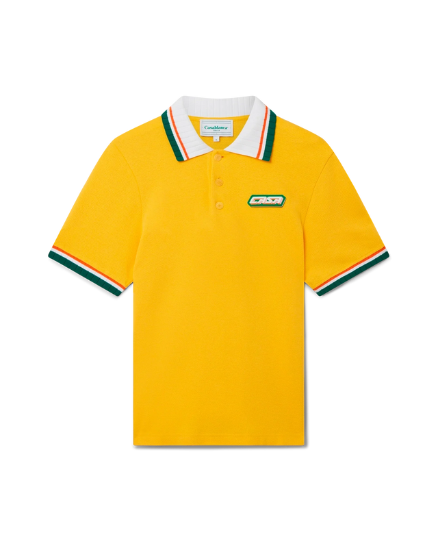 casablanca Pique Polo Shirt | Casablanca Paris