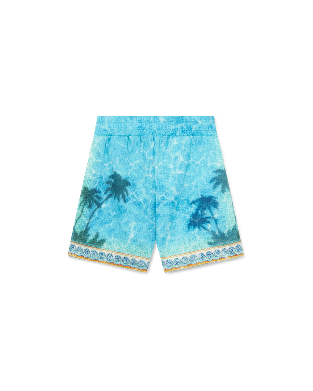 casablanca Poolside Emblem Shorts | Casablanca Paris