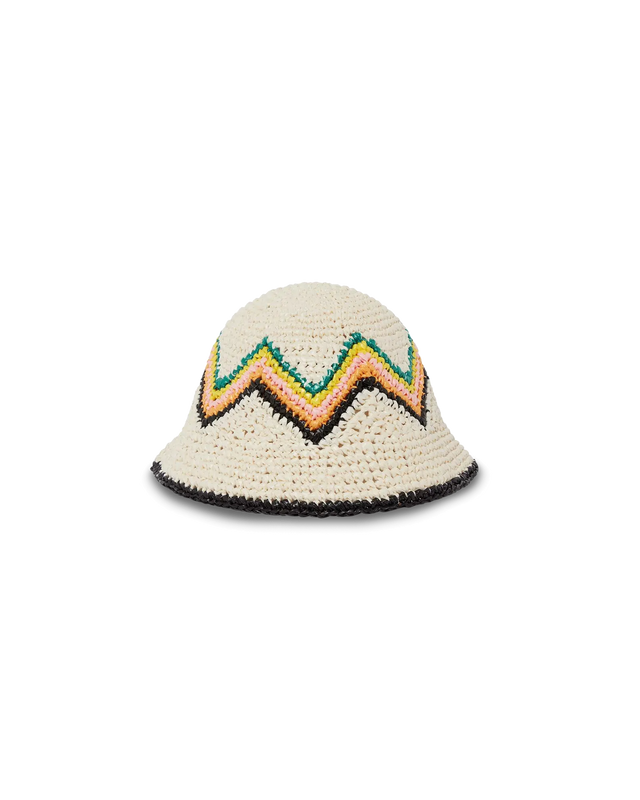 Casablanca Raffia Crochet Hat | Casablanca Paris