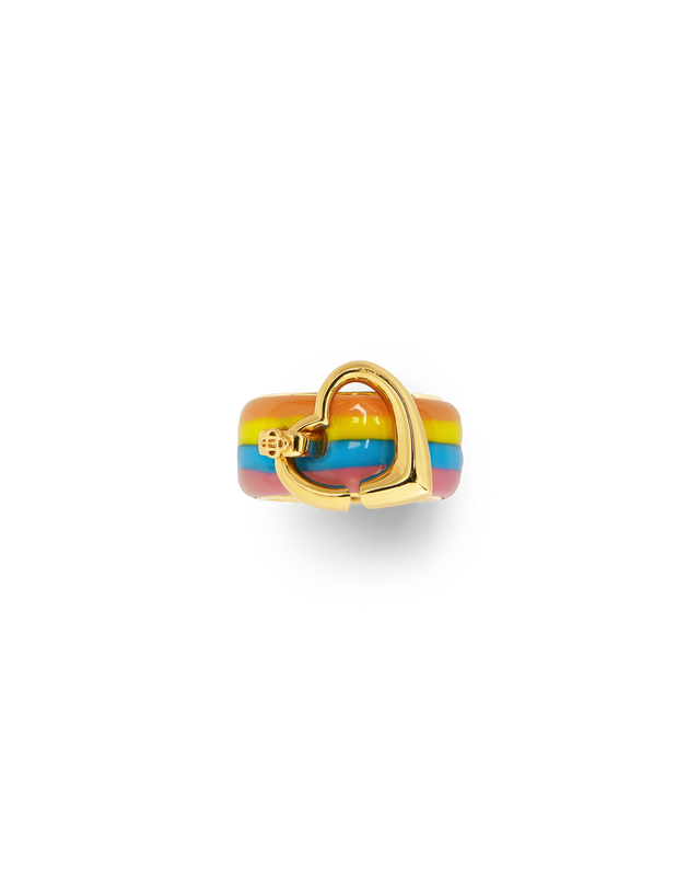 casablanca Rainbow Heart Ring | Casablanca Paris