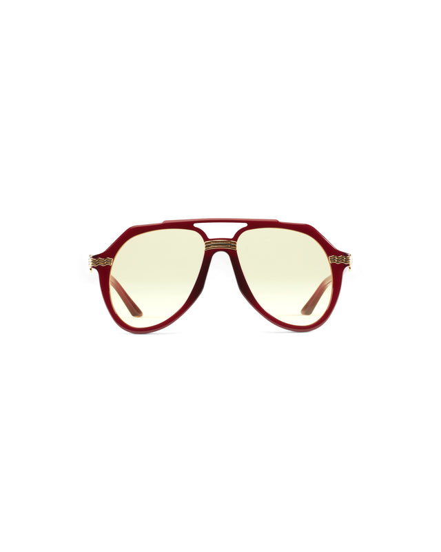 Casablanca Rajio Wine & Gold Sunglasses– Casablanca