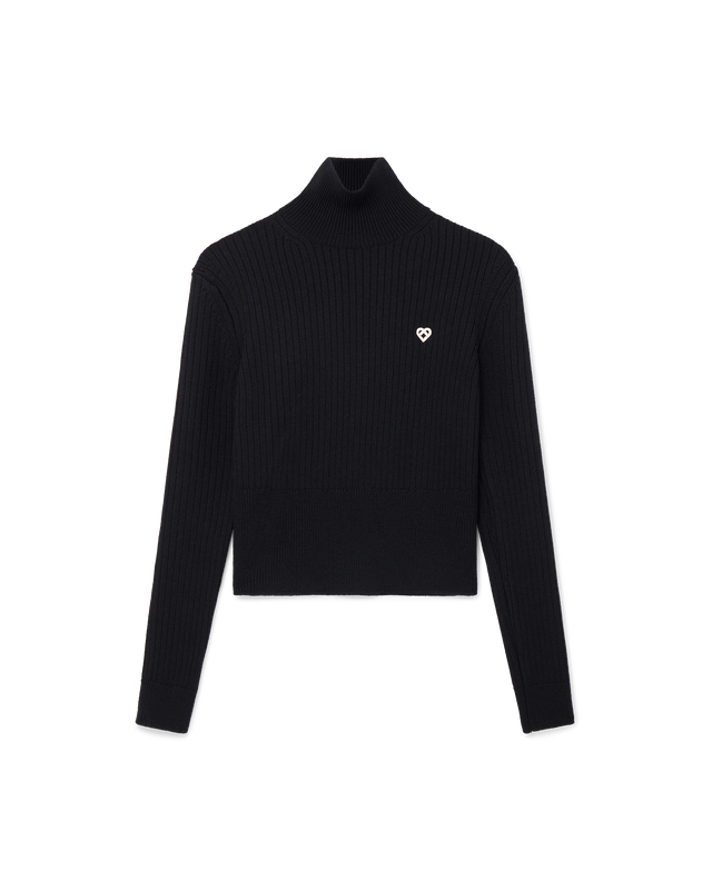 casablanca Rib High Neck Jumper | Casablanca Paris