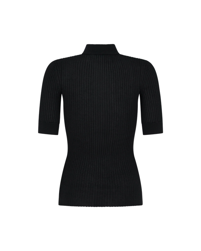 Casablanca Rib High Neck Top | Casablanca Paris
