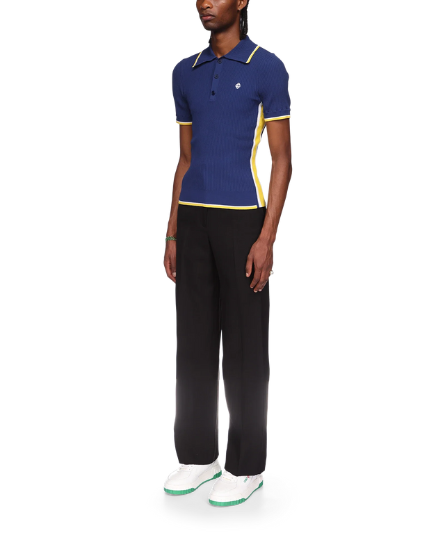 Casablanca Rib Polo Shirt | Casablanca Paris