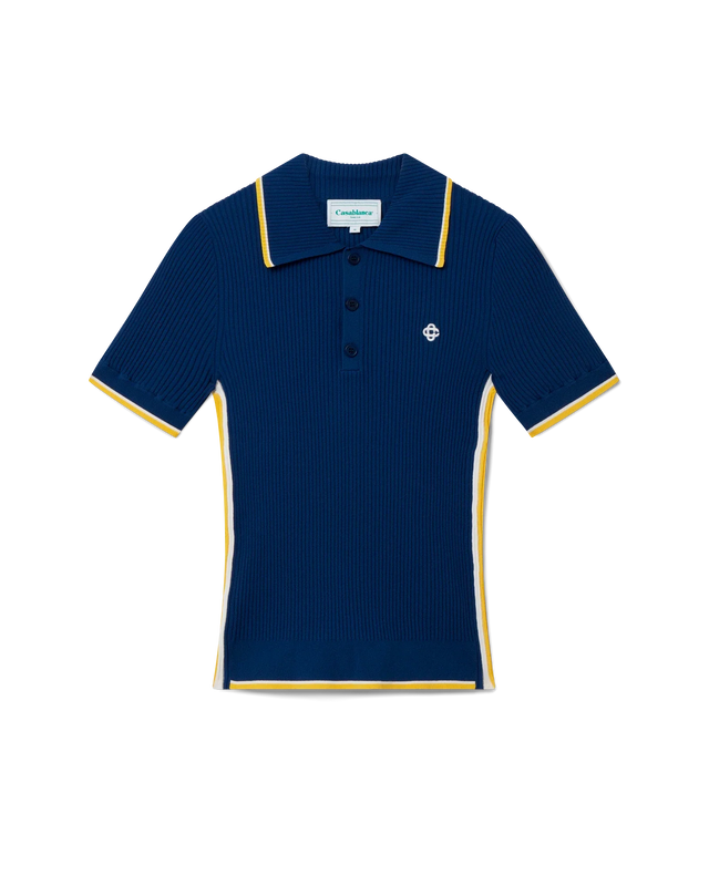 casablanca Rib Polo Shirt | Casablanca Paris