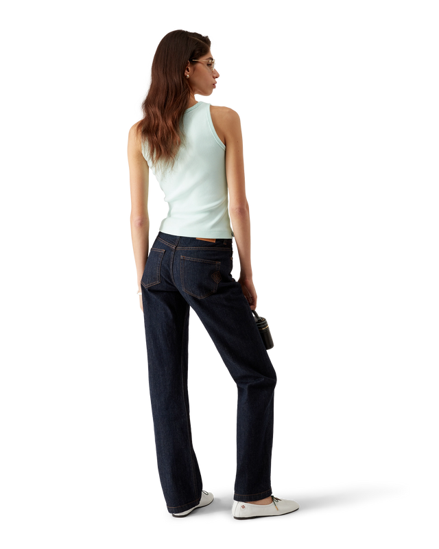 Casablanca Ribbed Jersey Tank Top– Casablanca