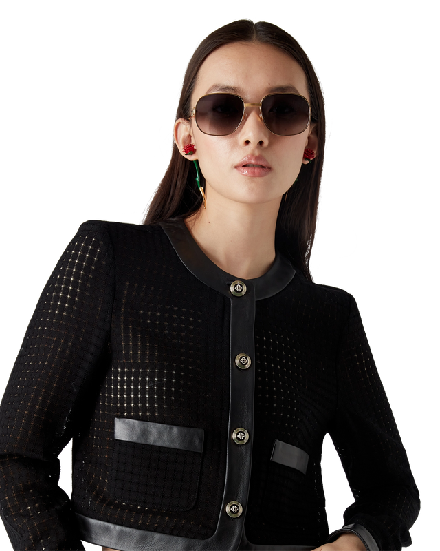 Casablanca Rose Drop Earrings | Casablanca Paris