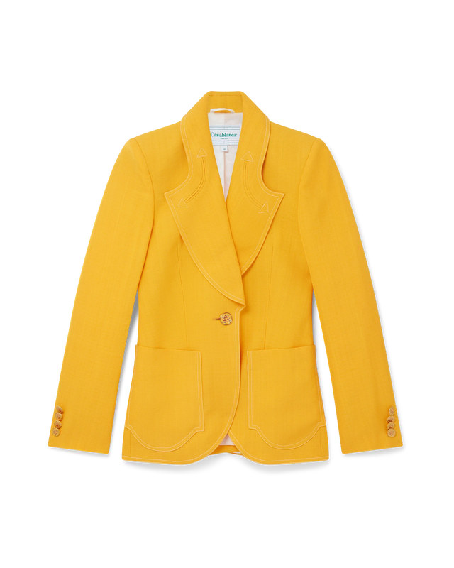 casablanca Single Breasted Blazer | Casablanca Paris