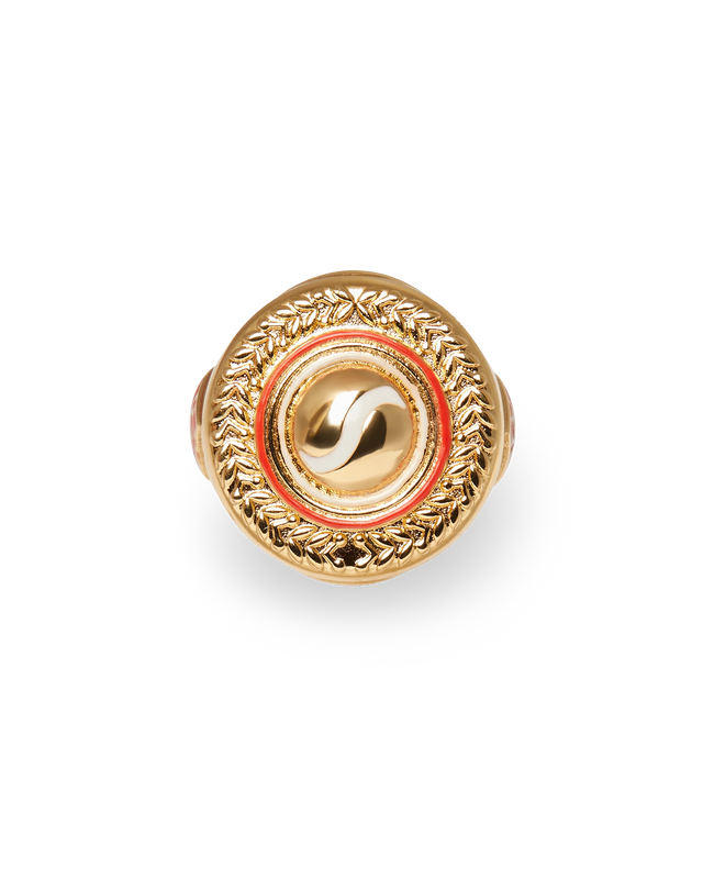 Casablanca Sports Medallion Ring | Casablanca Paris