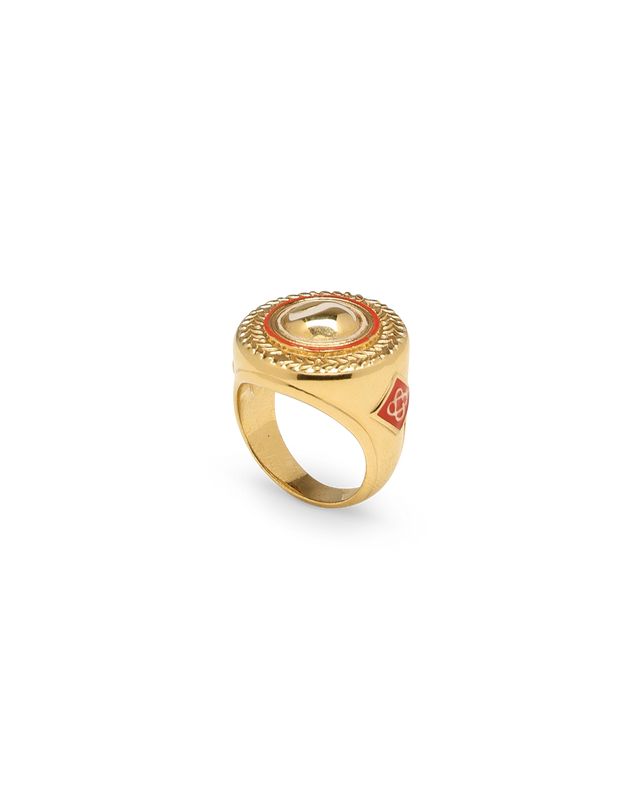 casablanca Sports Medallion Ring | Casablanca Paris