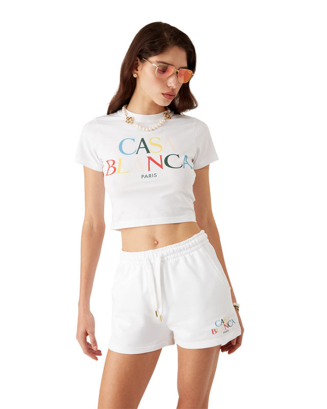 Casablanca Stacked Logo Sweatshorts– Casablanca