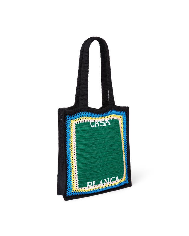 Casablanca Stripe Crochet Bag– Casablanca