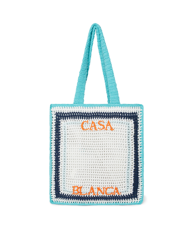 casablanca Stripe Crochet Bag– Casablanca
