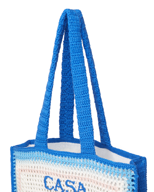 Casablanca Stripe Crochet Bag | Casablanca Paris