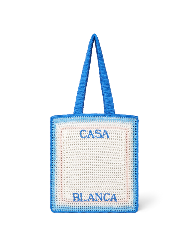 casablanca Stripe Crochet Bag | Casablanca Paris