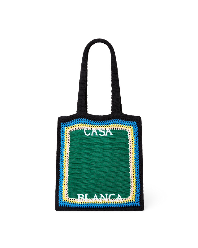 casablanca Stripe Crochet Bag– Casablanca
