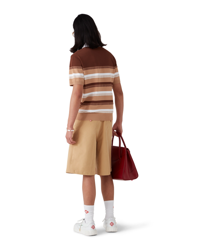 Casablanca Stripe Polo Shirt | Casablanca Paris