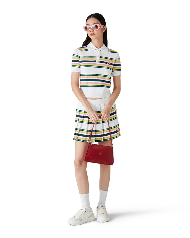 Casablanca Stripe Polo Shirt | Casablanca Paris