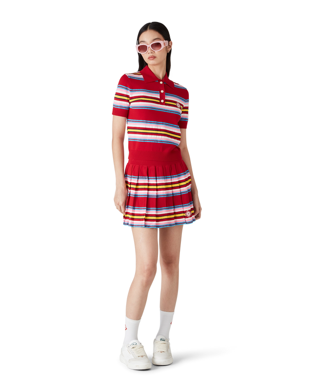 Casablanca Stripe Polo Shirt | Casablanca Paris