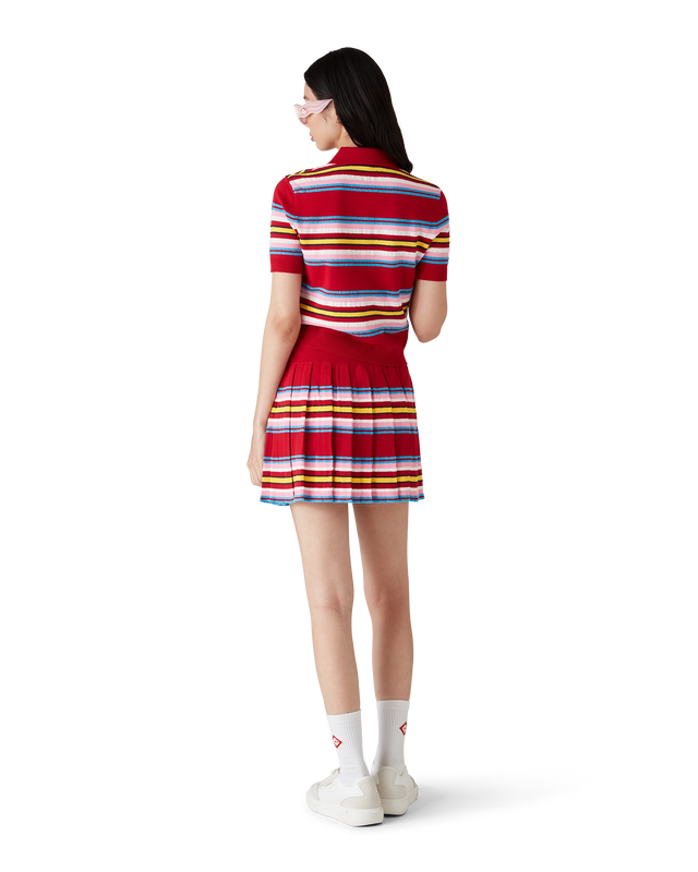 Casablanca Stripe Polo Shirt | Casablanca Paris