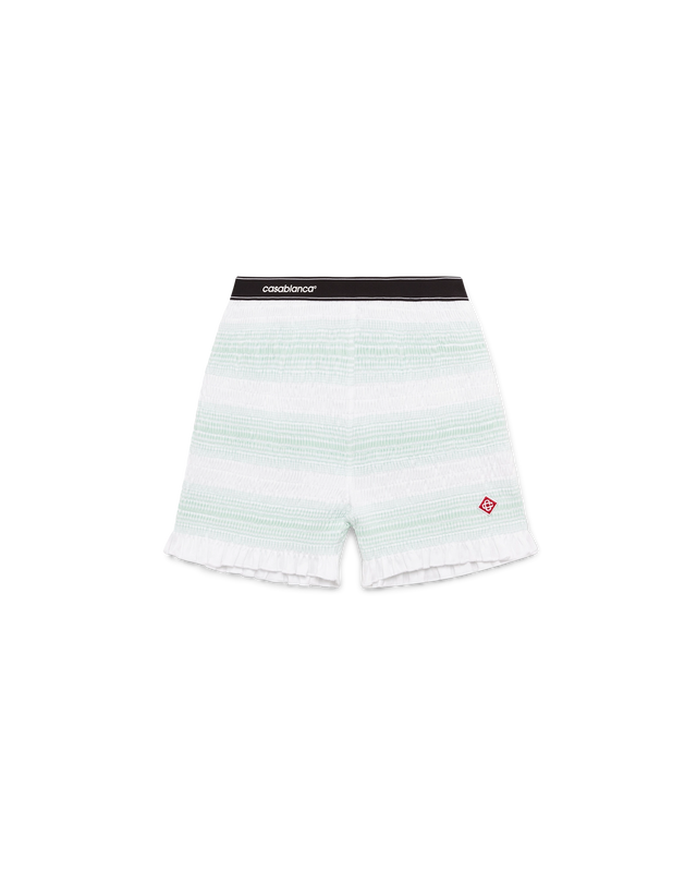 casablanca Stripe Shirred Shorts– Casablanca