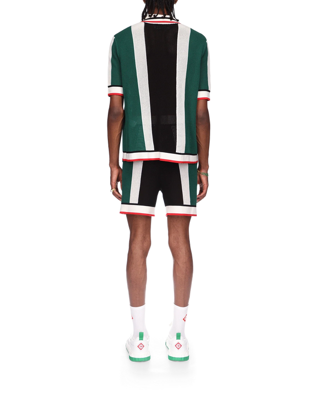 Casablanca Striped Mesh Shirt | Casablanca Paris