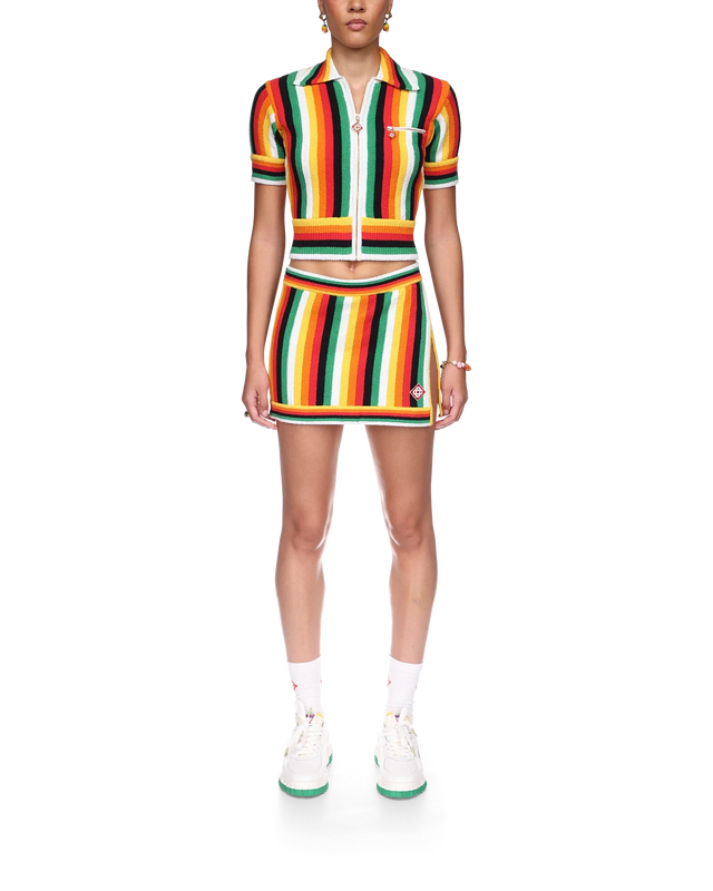 Casablanca Striped Towelling Top | Casablanca Paris