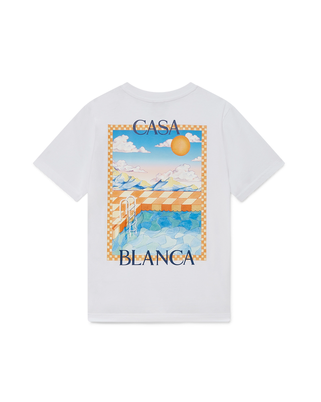 casablanca Surreal Pool T-Shirt | Casablanca Paris