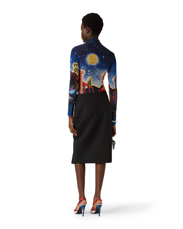 Casablanca Tailored Wrap Skirt | Casablanca Paris