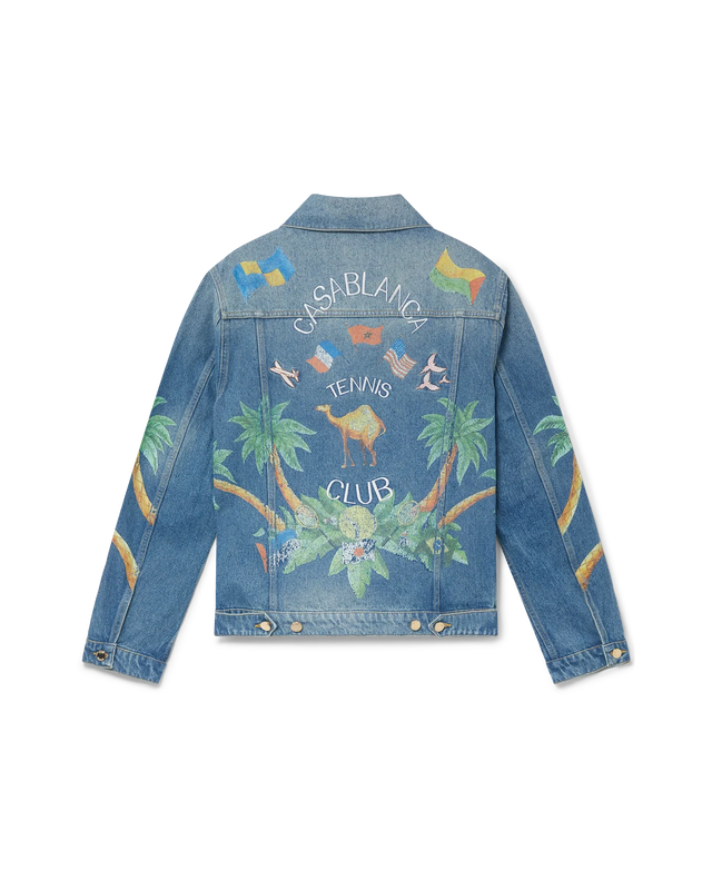 Casablanca Casablanca Tennis Club Denim Jacket | Casablanca Paris