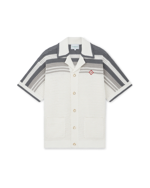 casablanca Tennis Crochet Shirt | Casablanca Paris