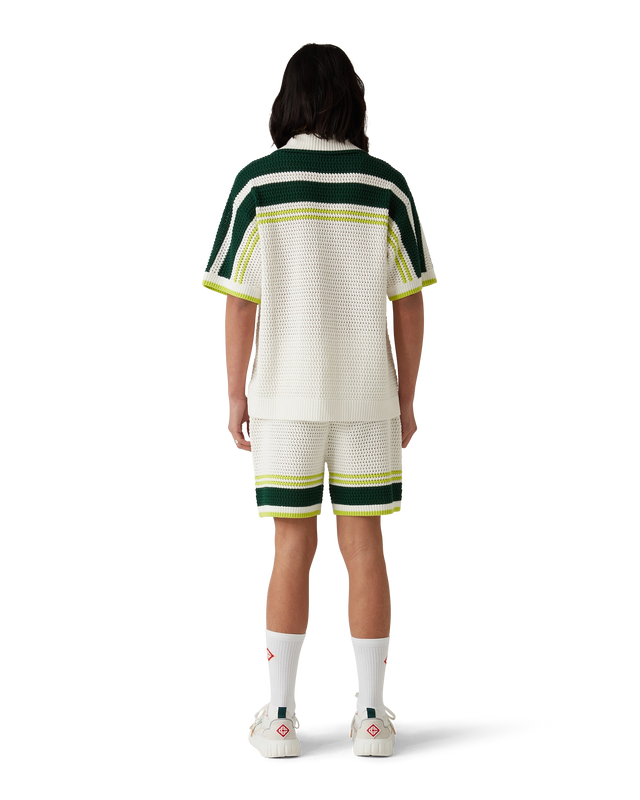 Casablanca Tennis Crochet Shirt | Casablanca Paris