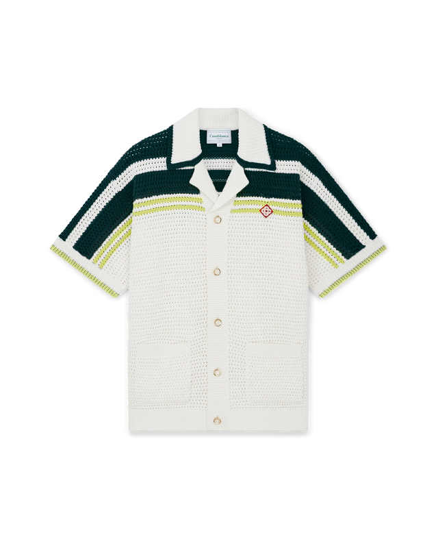 casablanca Tennis Crochet Shirt | Casablanca Paris