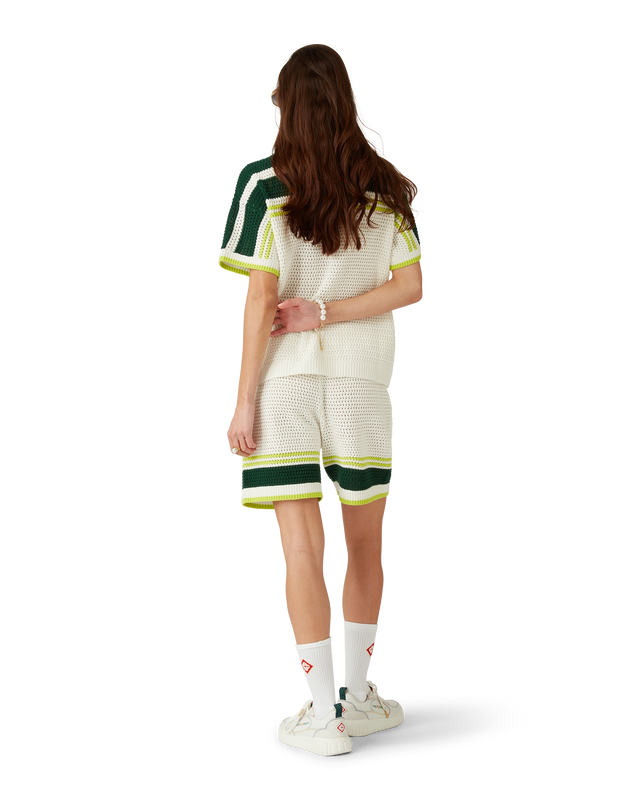 Casablanca Tennis Crochet Shirt | Casablanca Paris